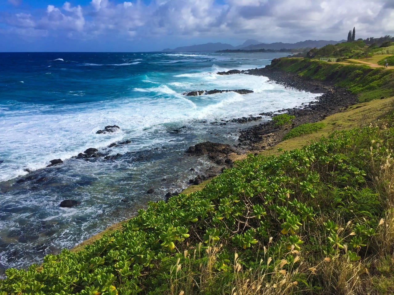 Kauai wedding photo location Kealia Bluff