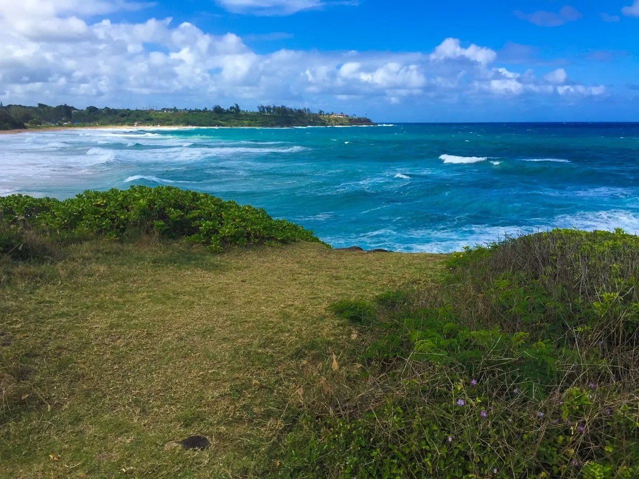 Kauai wedding photo location Kealia Bluff