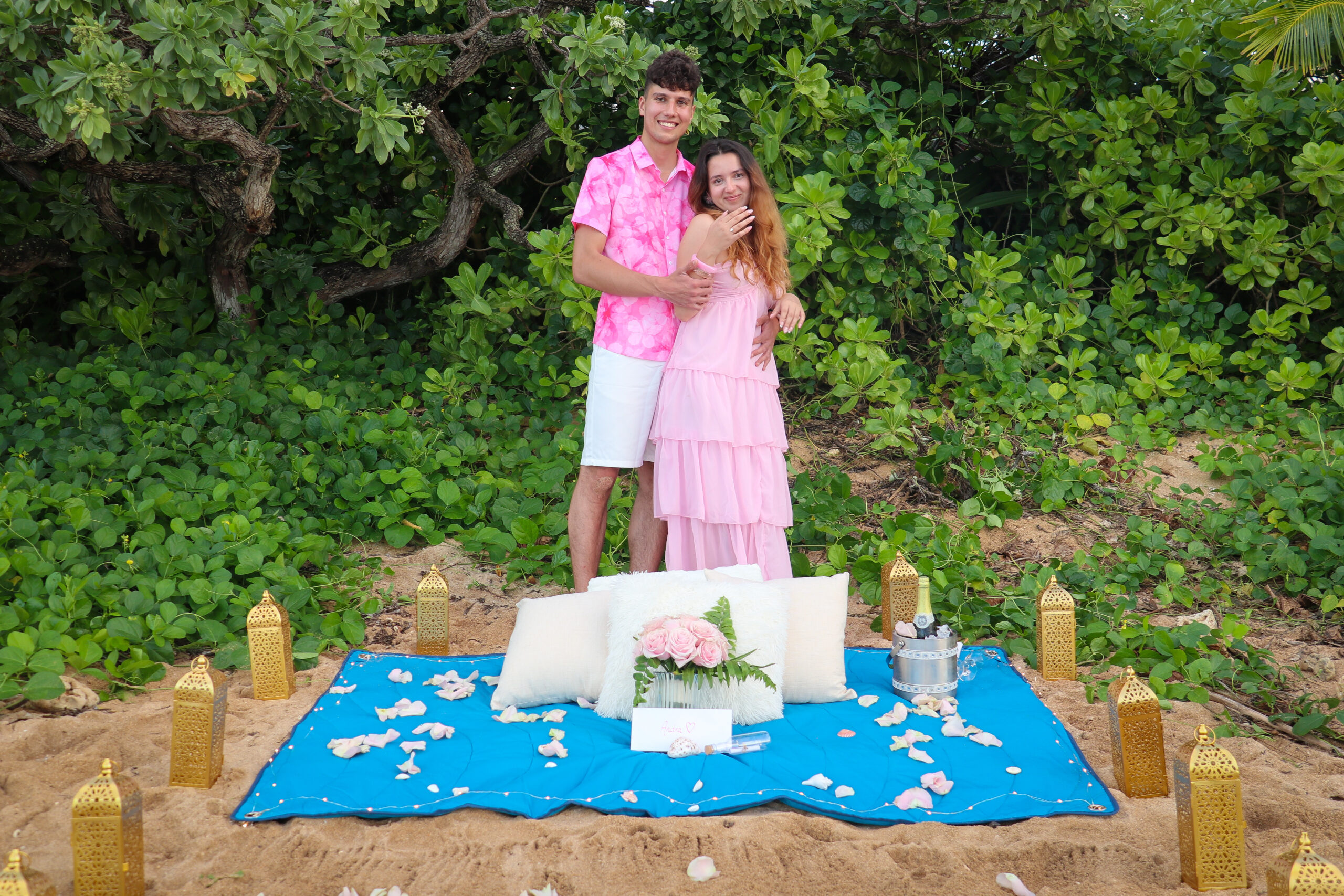 kauai proposal setup